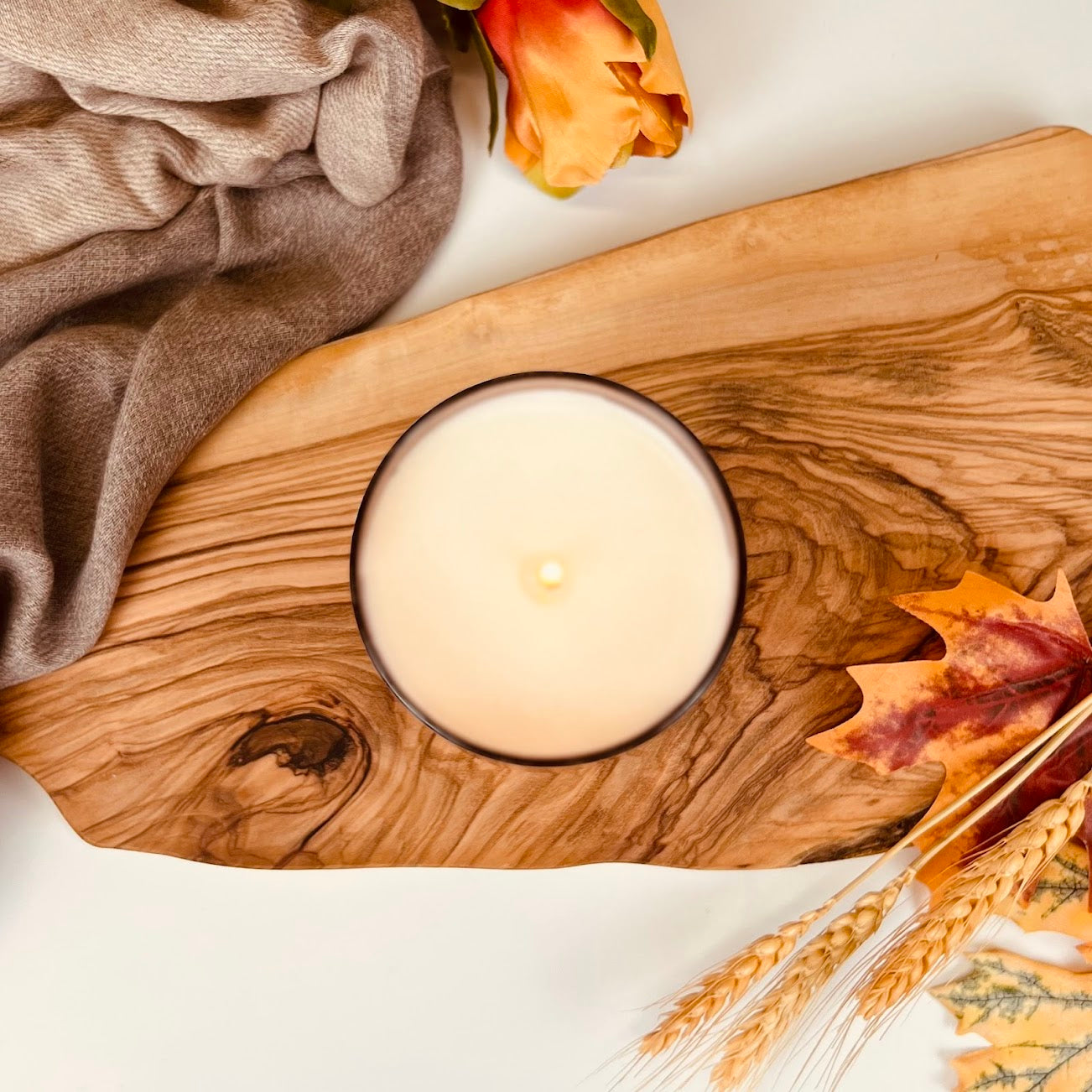 **NEW** Buttered Toffee Bourbon Amber Bubble Jar Soy Candles