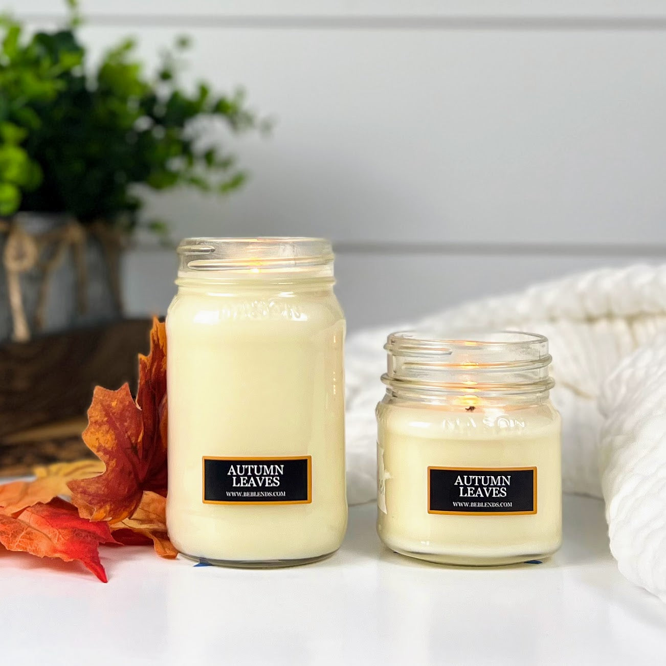 Autumn Leaves Soy Candles and Wax Melts