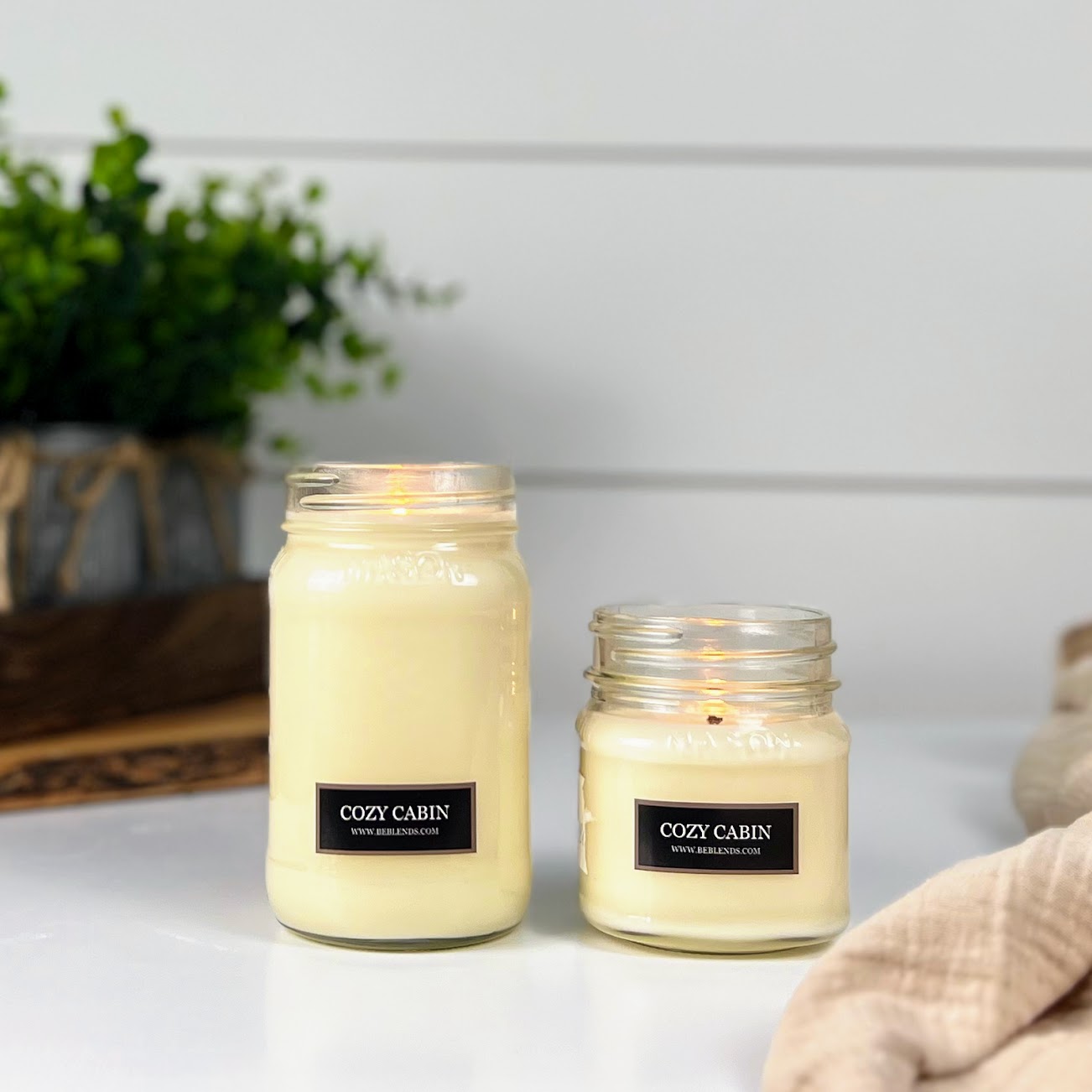 Cozy Cabin Soy Candles and Wax Melts