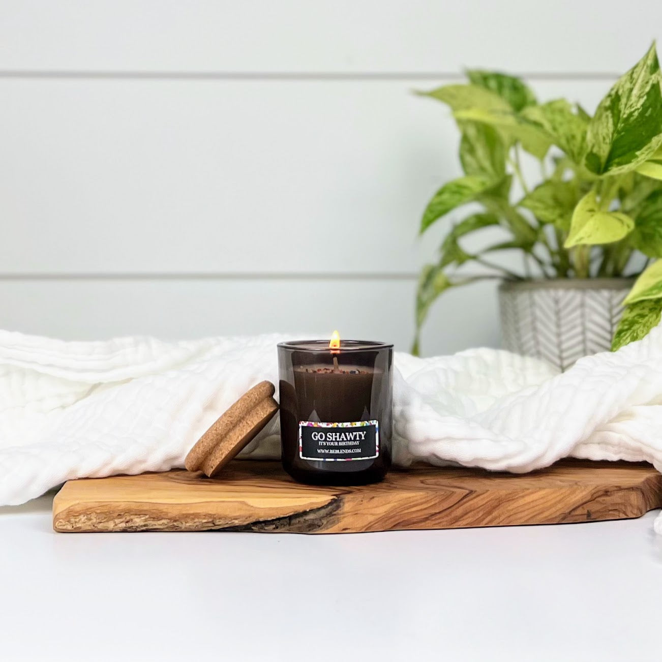 Small Smokey Tumbler Soy Candles - DISCONTINUED