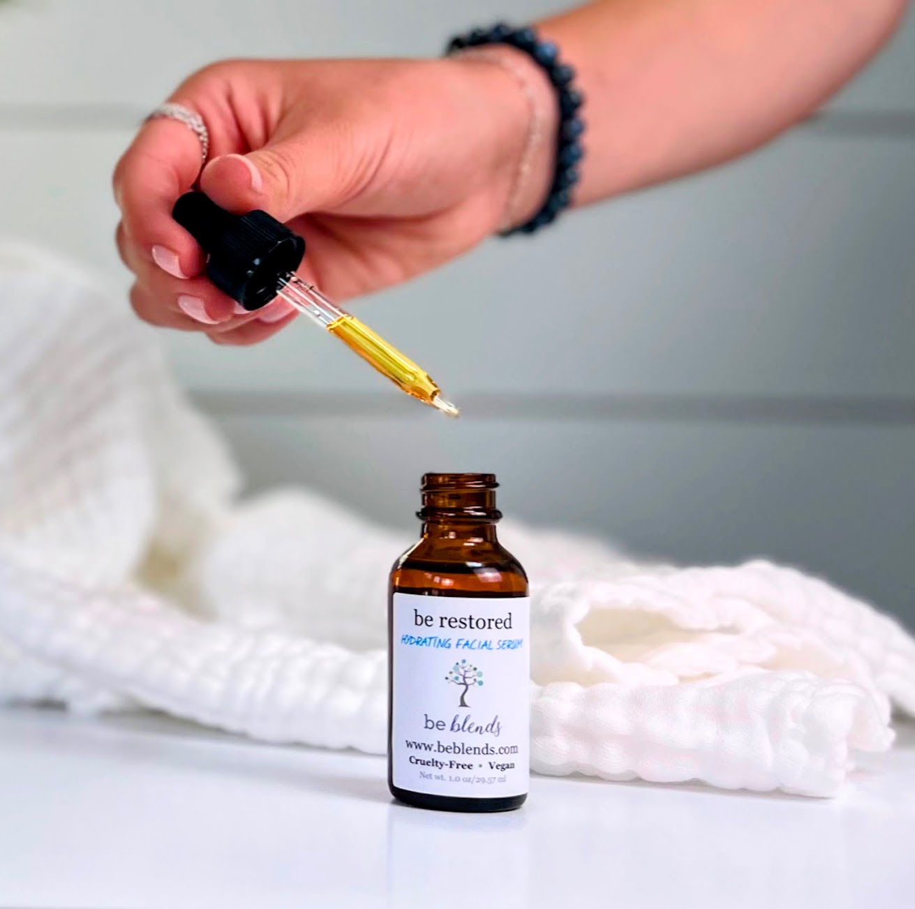 be restored hydrating facial serum