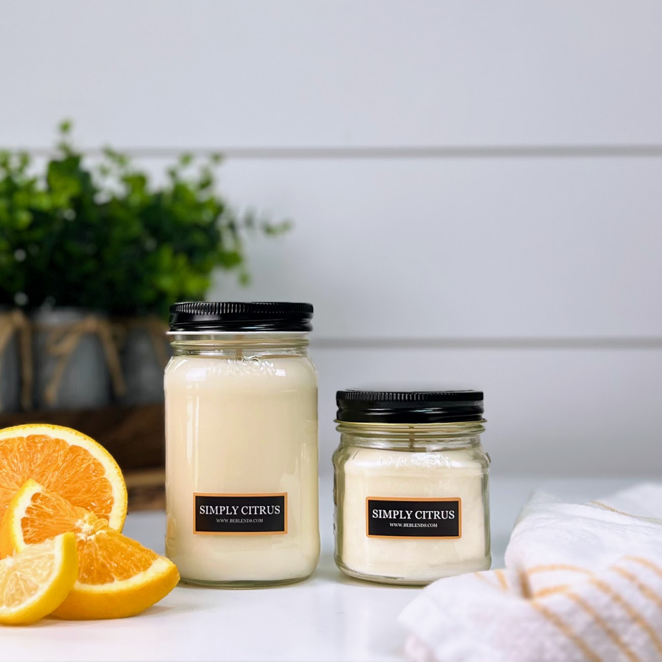 Simply Citrus Soy Candles and Wax Melts