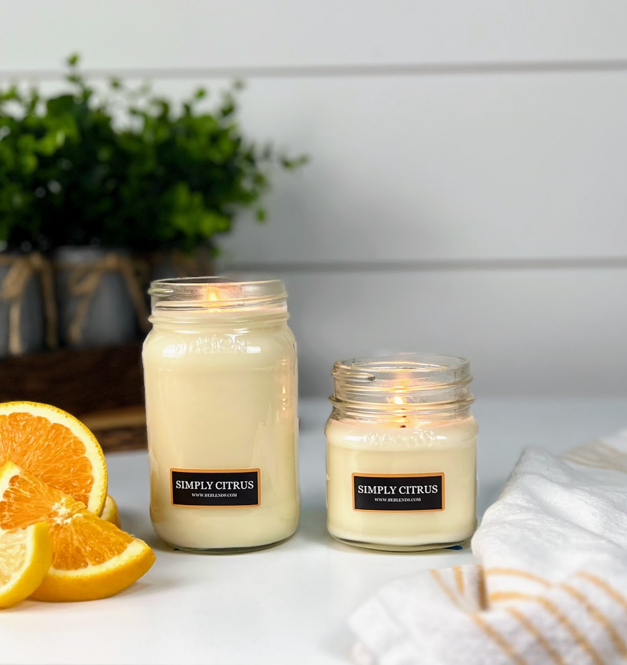 Simply Citrus Soy Candles and Wax Melts