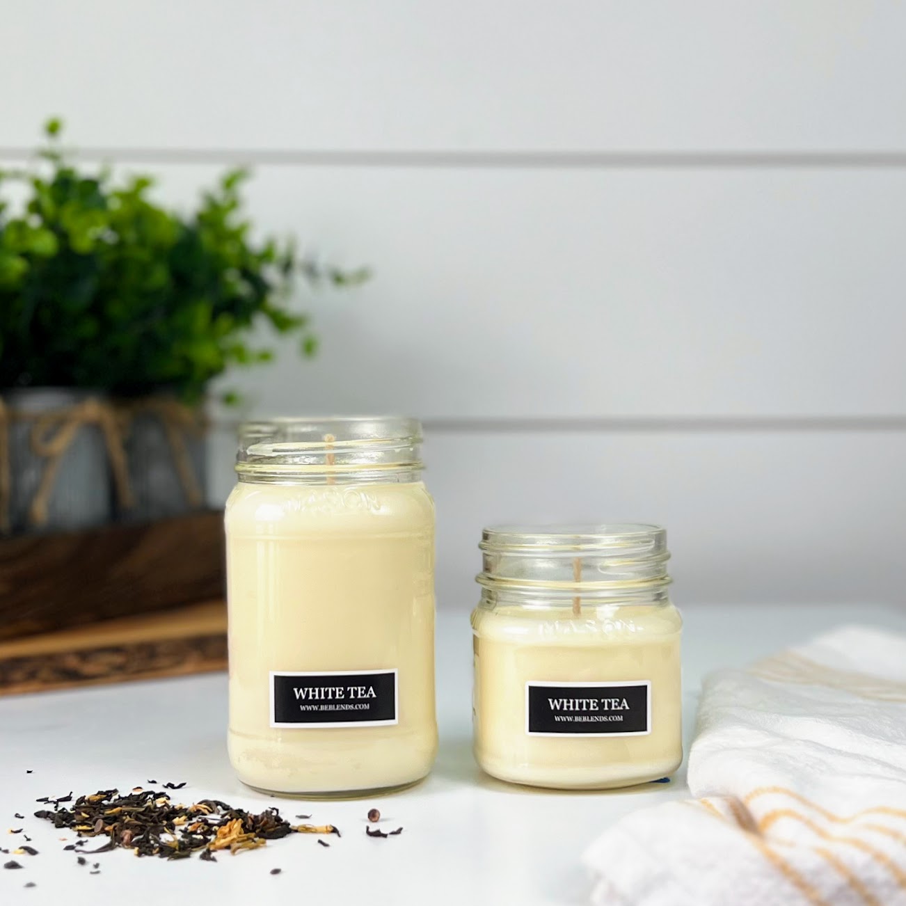 White Tea Soy Candles and Wax Melts
