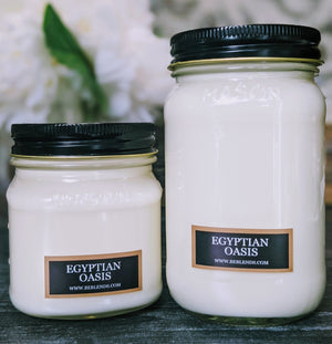 Egyptian Oasis Soy Candles and Wax Melts