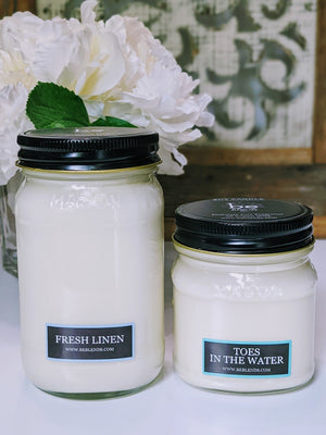 Fresh Linen Soy Candles and Wax Melts