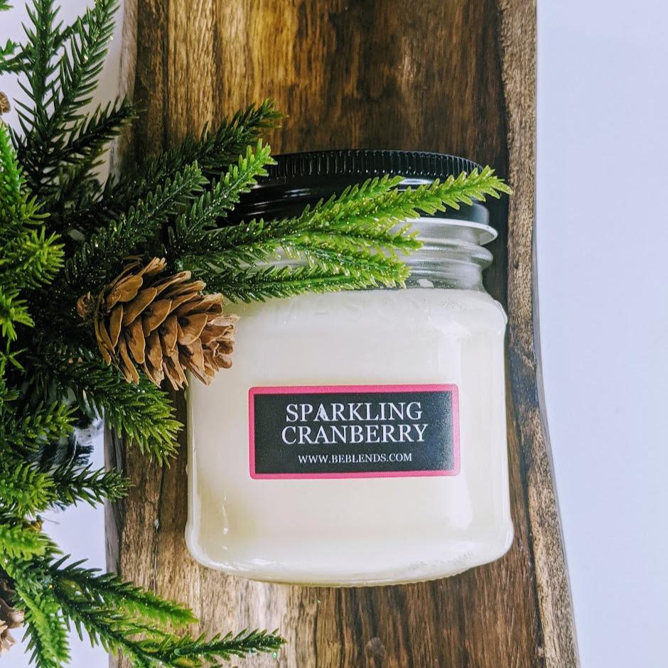 Sparkling Cranberry Soy Candles and Wax Melts