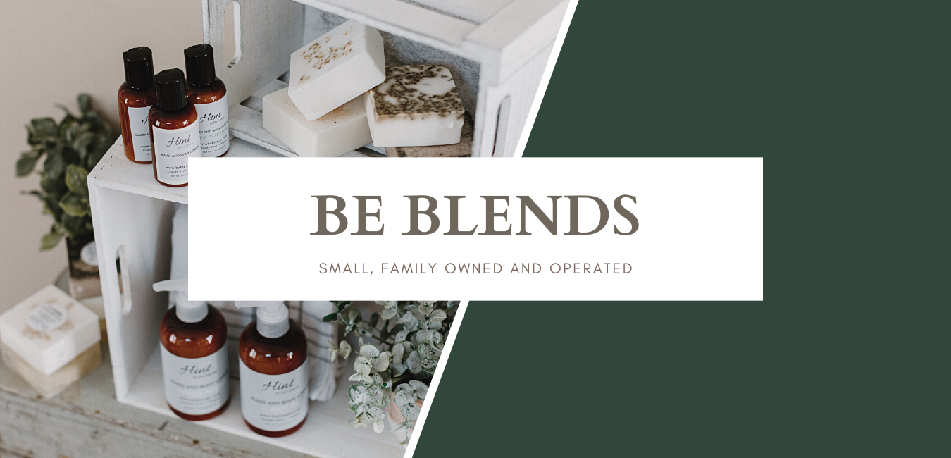 be] blends  White Tea Soy Candles and Wax Melts - be blends