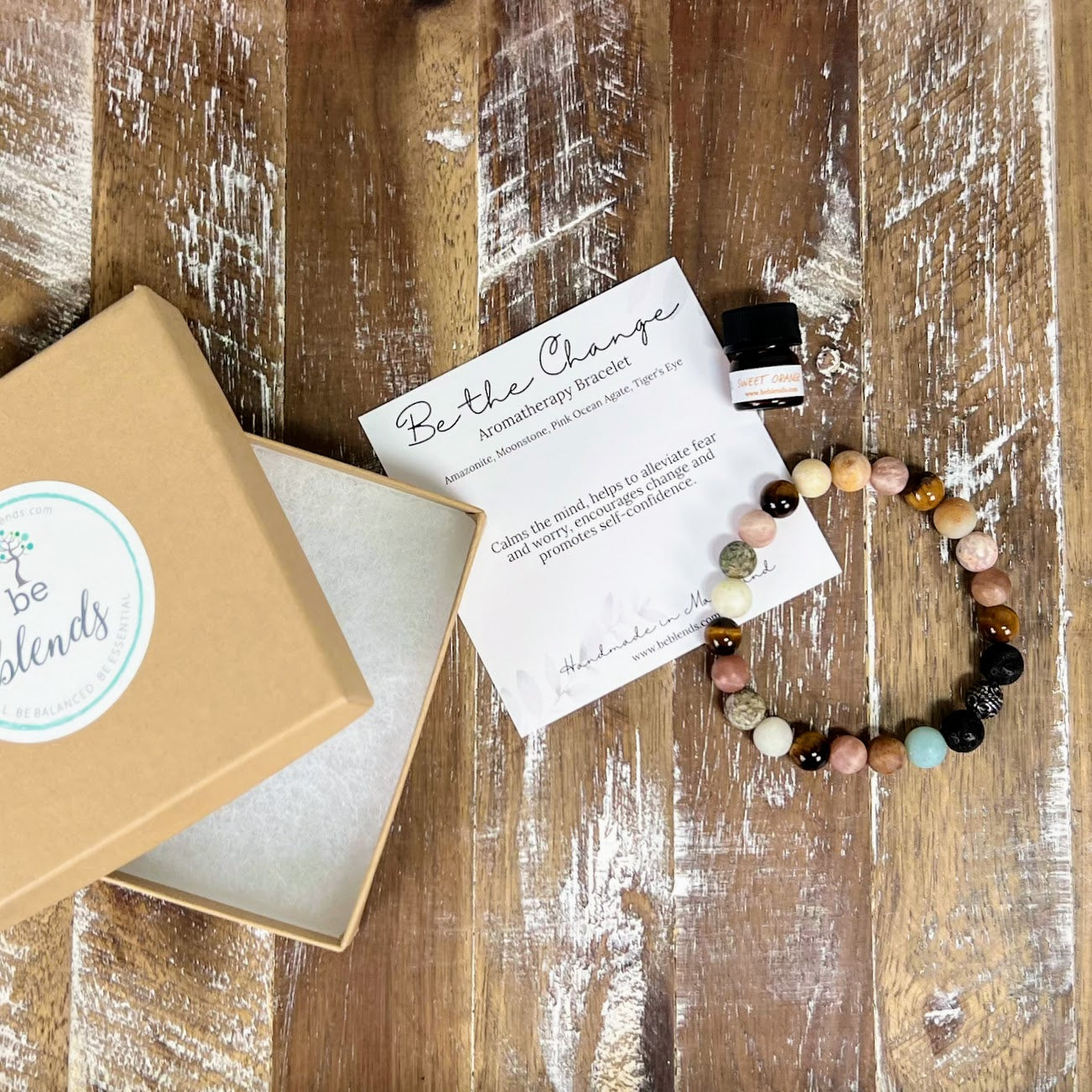 Be The Change Aromatherapy Bracelet