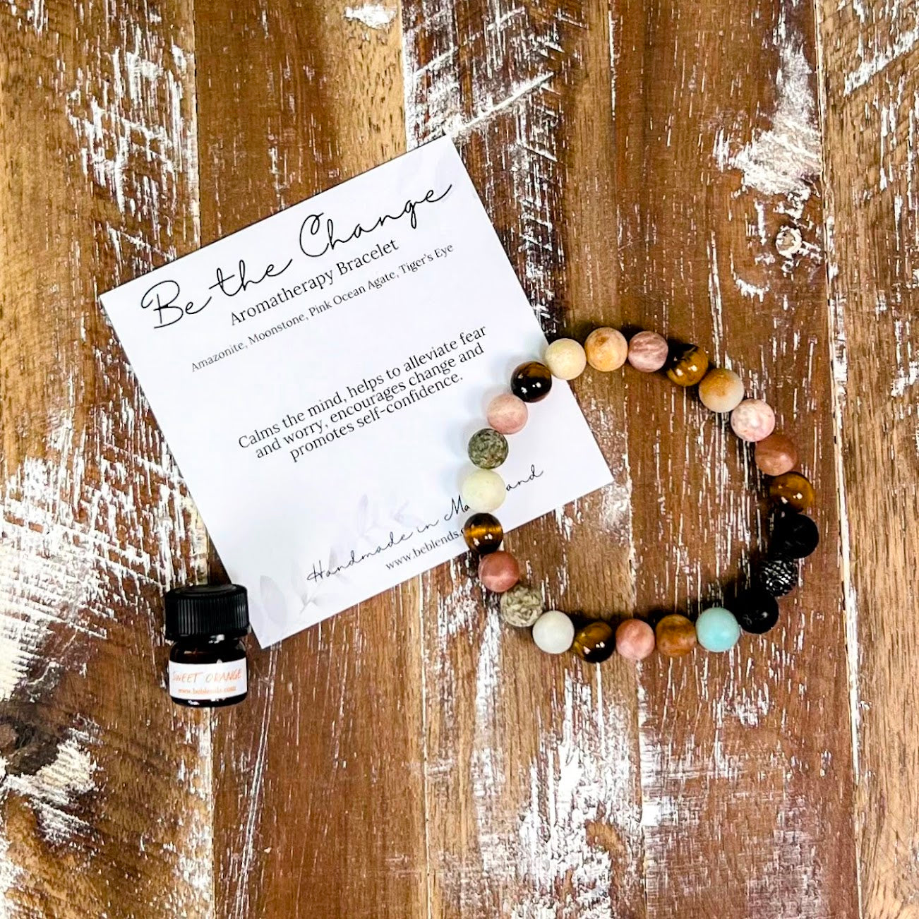 Be The Change Aromatherapy Bracelet