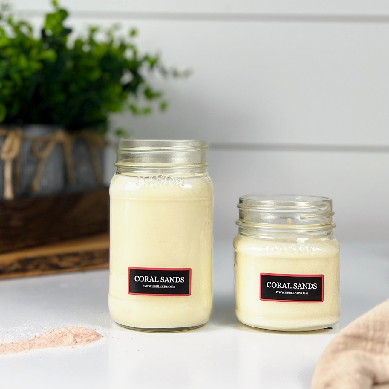 Coral Sands Soy Candles and Wax Melts