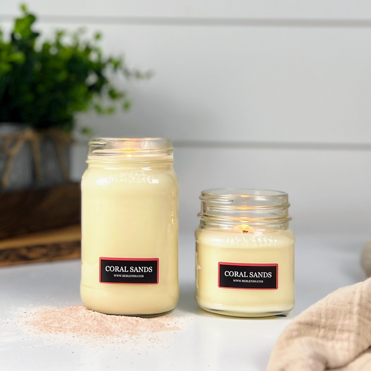 Coral Sands Soy Candles and Wax Melts