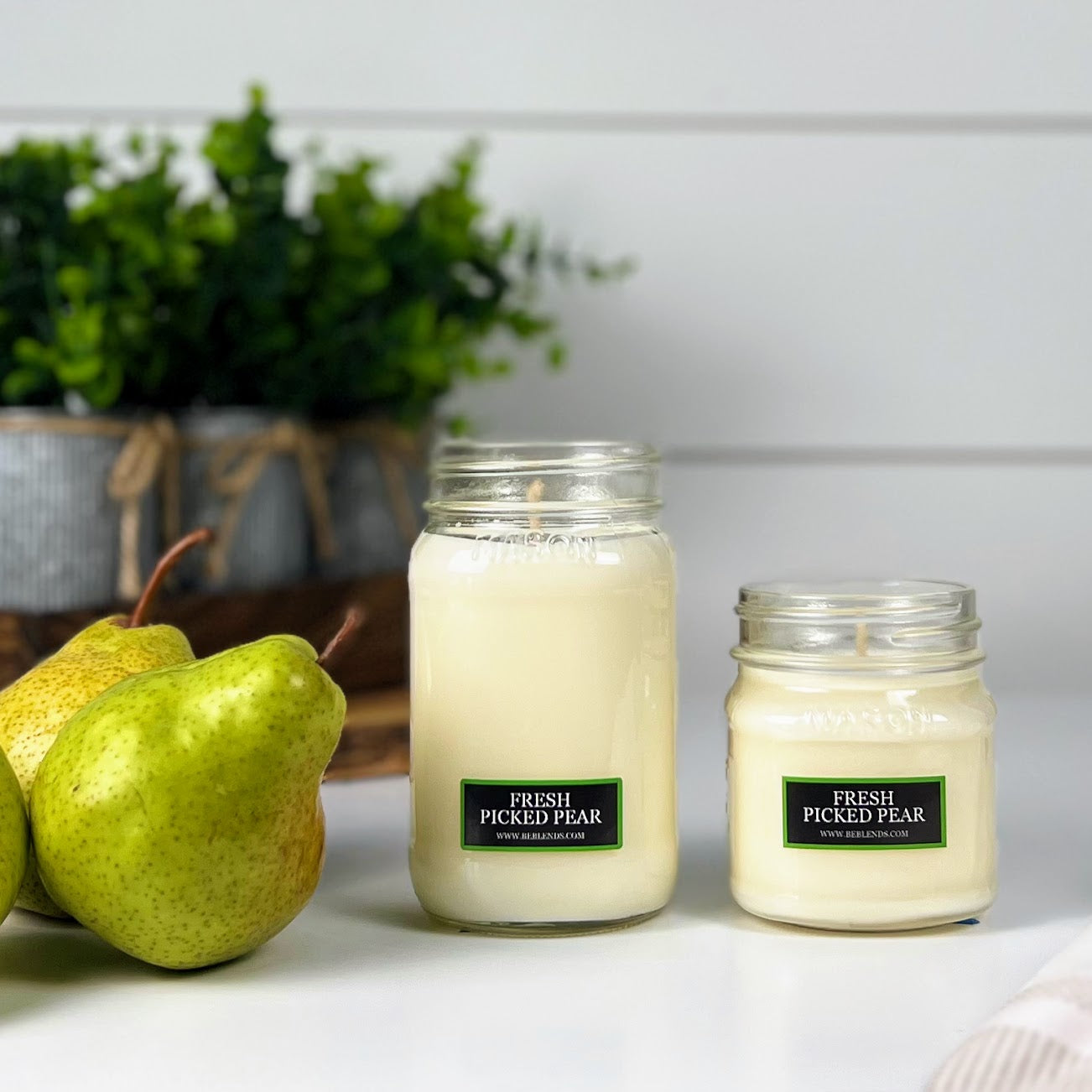 Fresh Picked Pear Soy Candles and Wax Melts