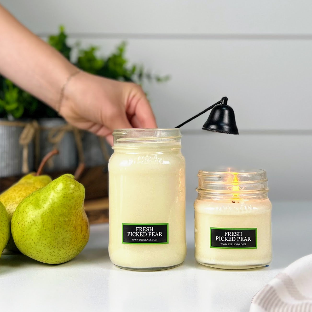 Fresh Picked Pear Soy Candles and Wax Melts