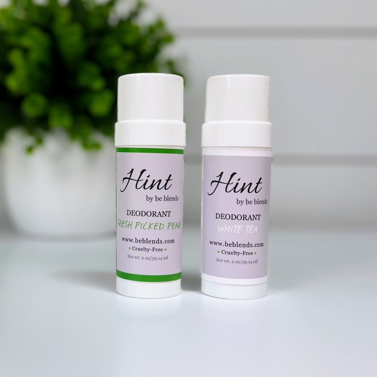 Hint Natural Deodorant Sticks