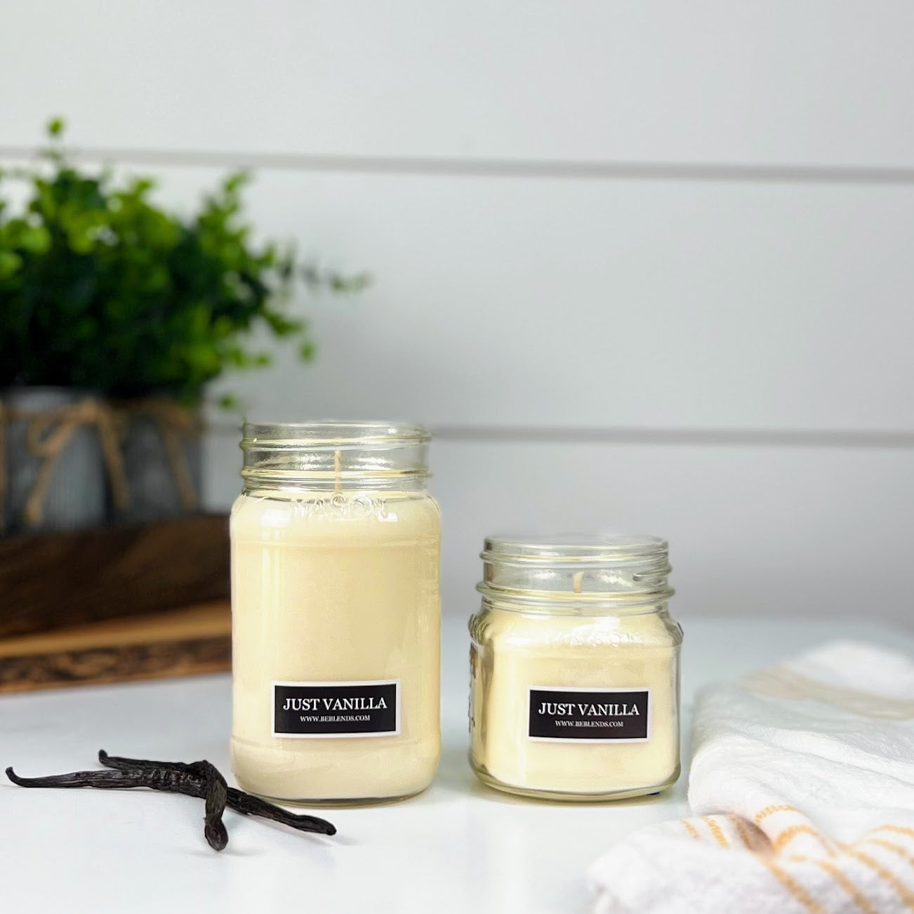 Just Vanilla Soy Candles and Wax Melts