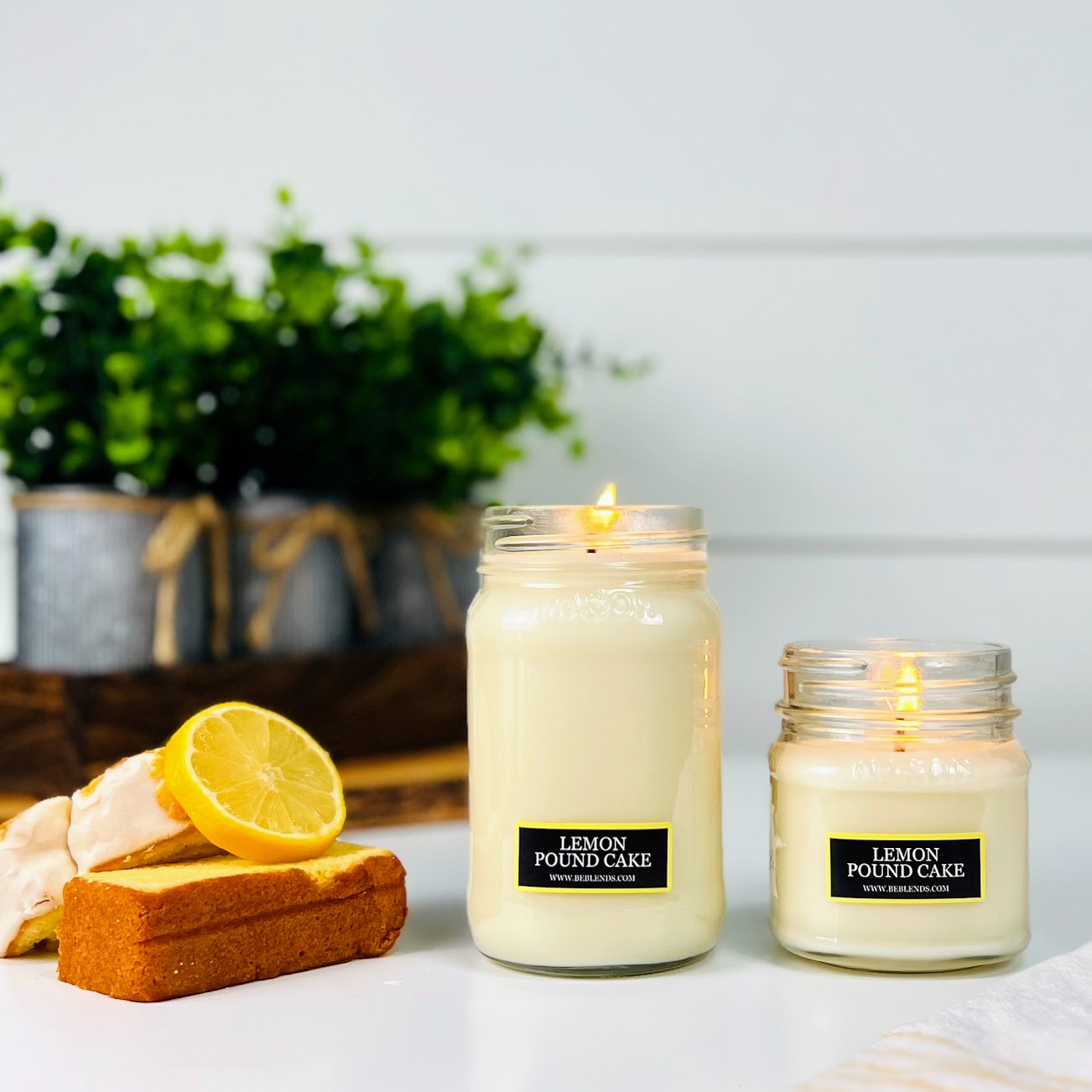 Lemon Pound Cake Soy Candles and Wax Melts