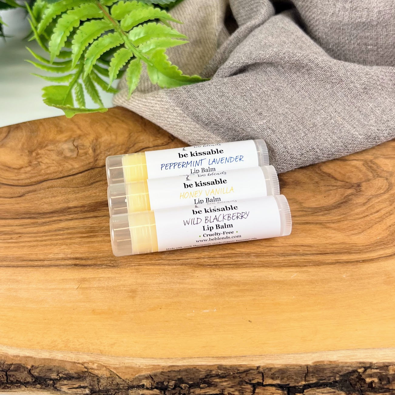 Be Kissable Lip Balm Trio