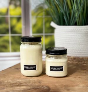 Milk & Honey Soy Candles and Wax Melts