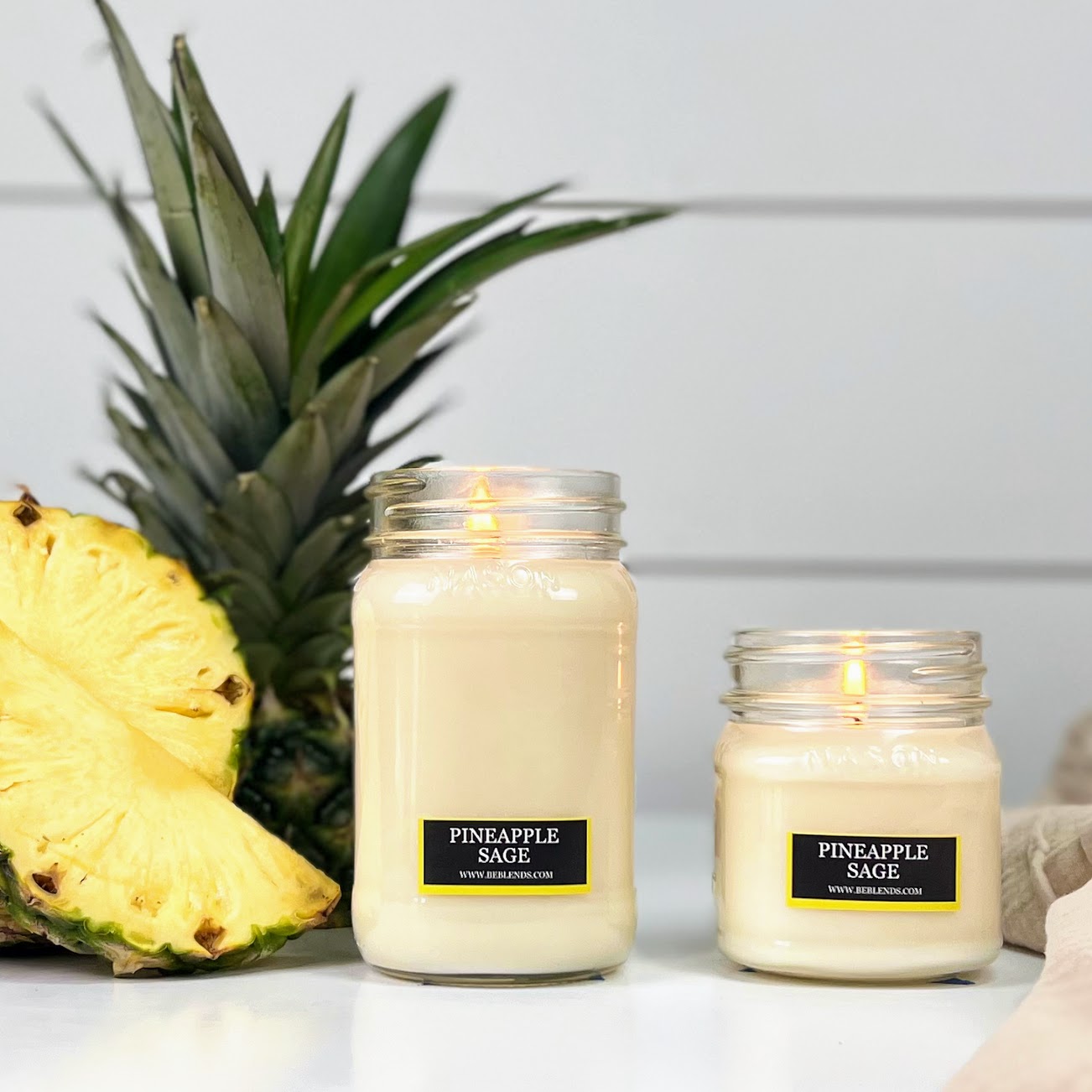 Pineapple Sage Soy Candles and Wax Melts