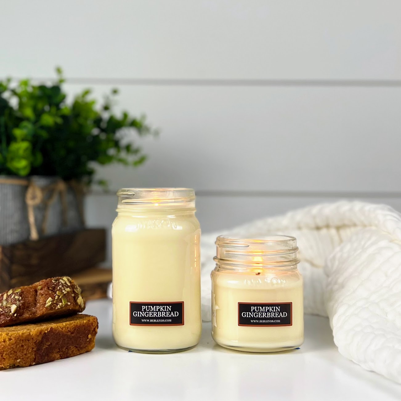 Pumpkin Gingerbread Soy Candles and Wax Melts
