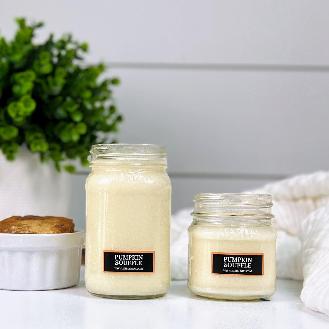 Pumpkin Souffle Soy Candles and Wax Melts