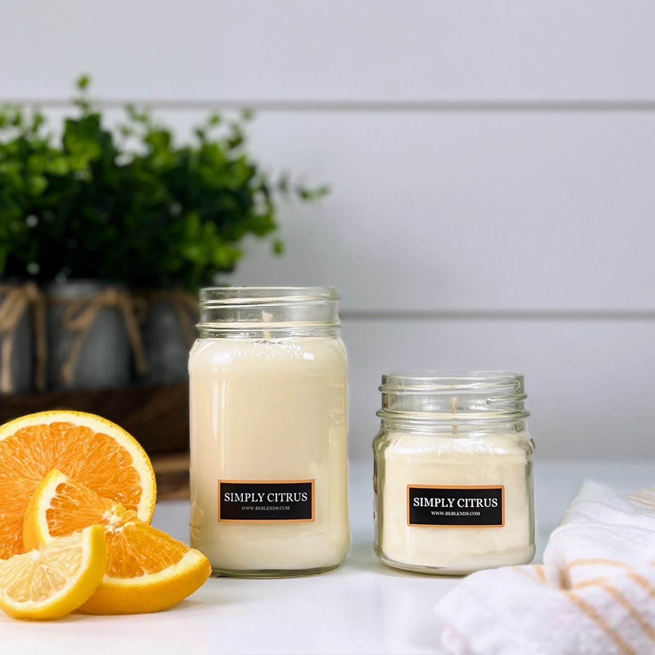 Simply Citrus Soy Candles and Wax Melts