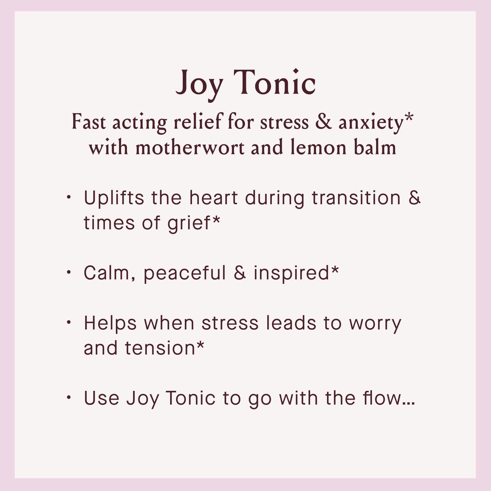 Joy Tonic  - Urban Moonshine
