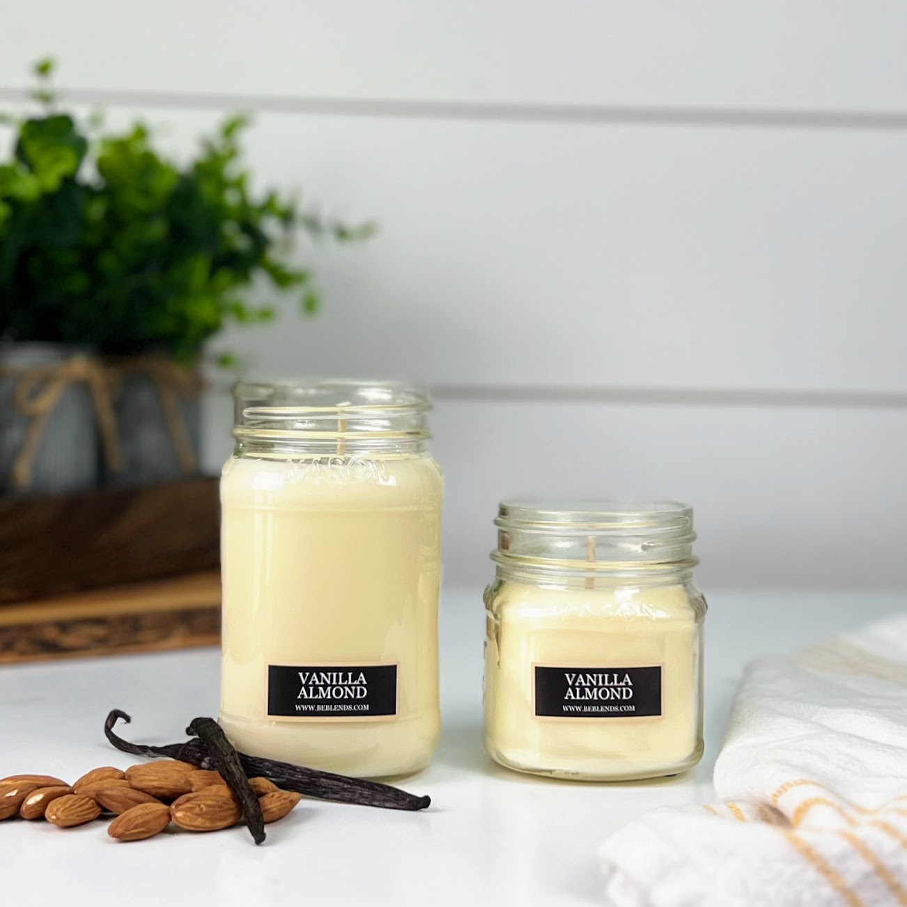 Vanilla Almond Soy Candles and Wax Melts