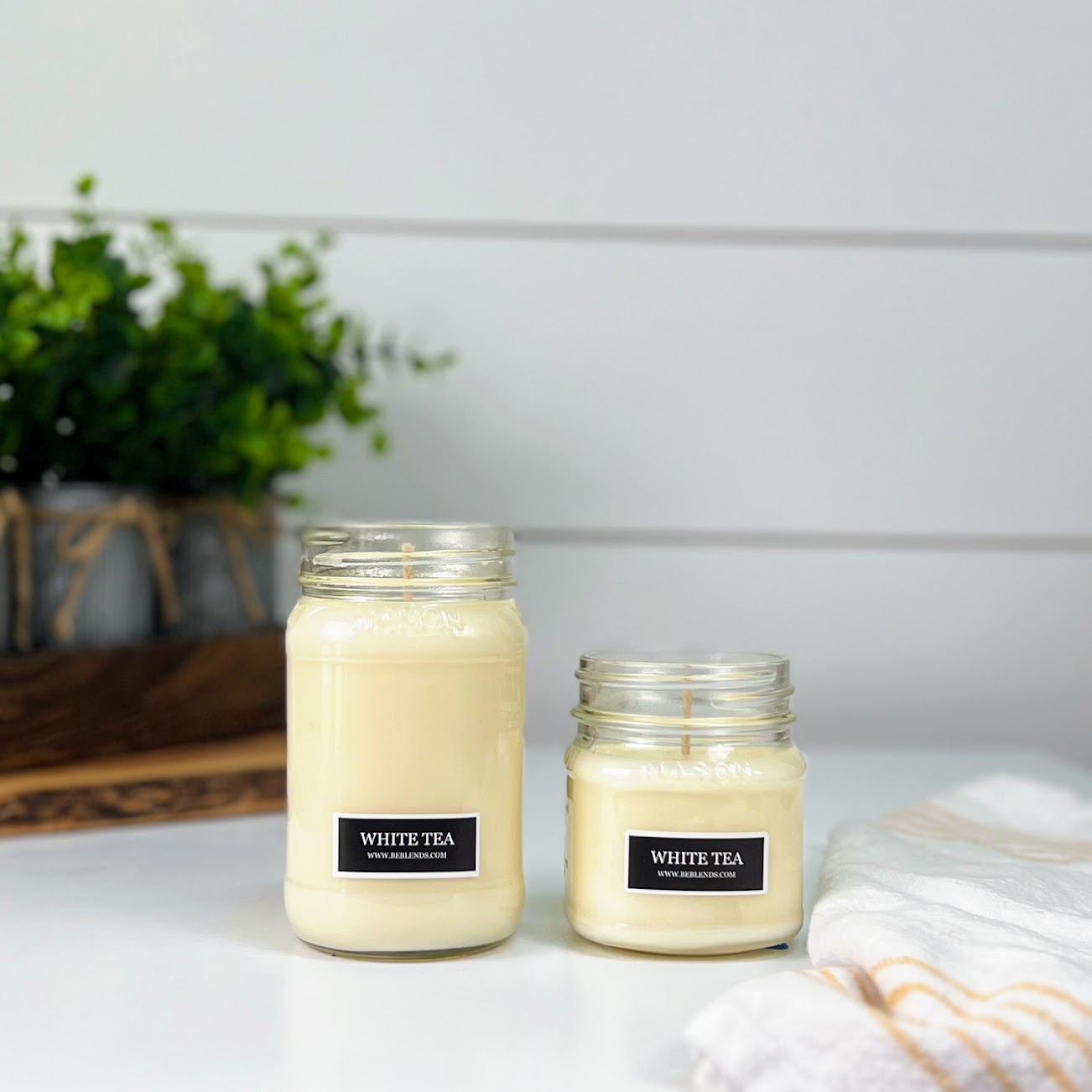 White Tea Soy Candles and Wax Melts