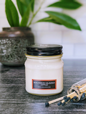 Bourbon Glazed Apple Soy Candles and Wax Melts
