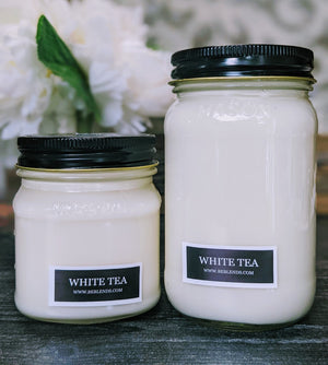 White Tea Soy Candles and Wax Melts